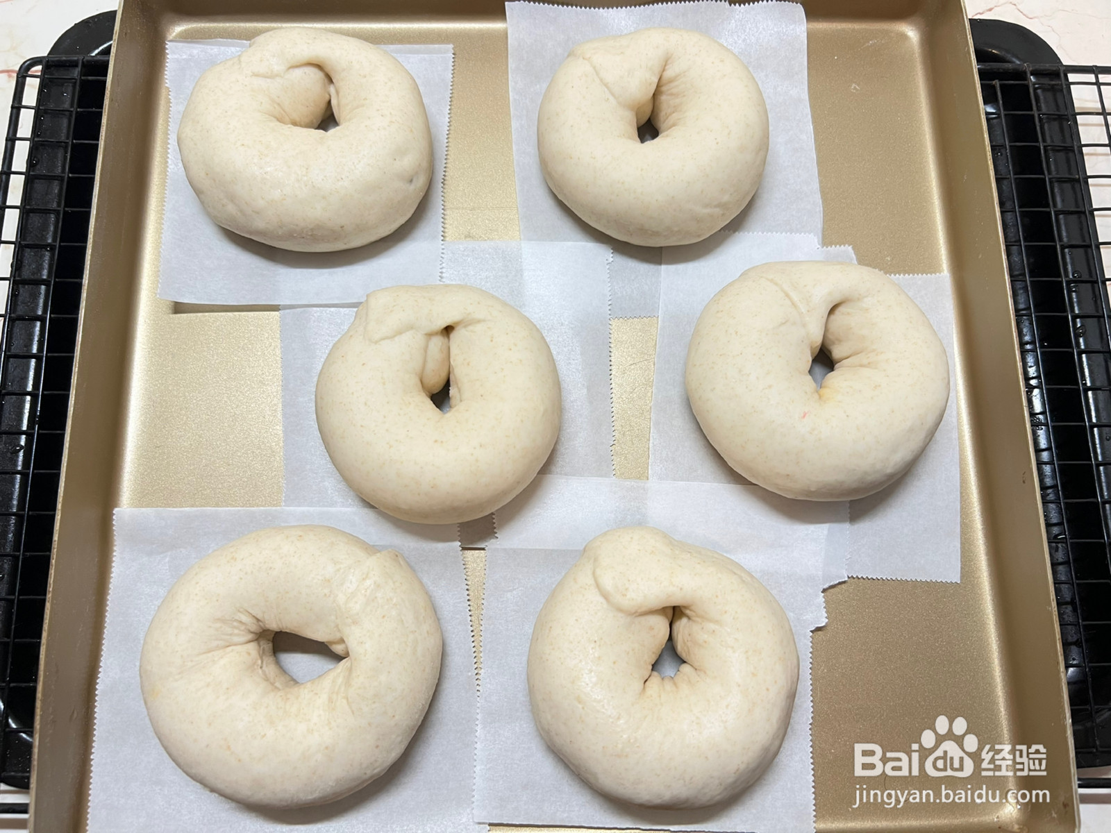 芝士鸡腿贝果的做法