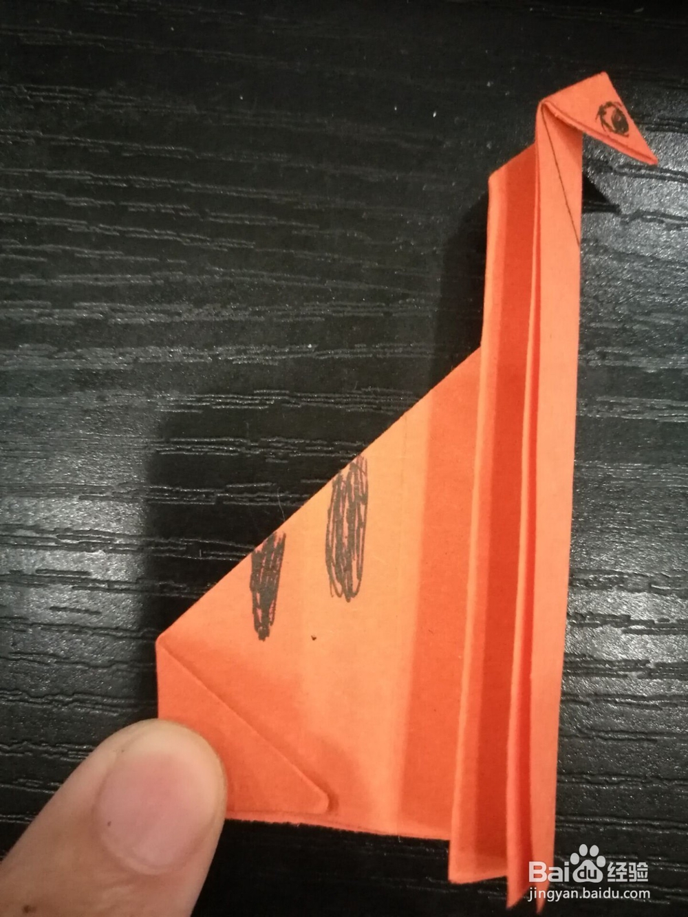 简单折纸,如何折只长颈鹿