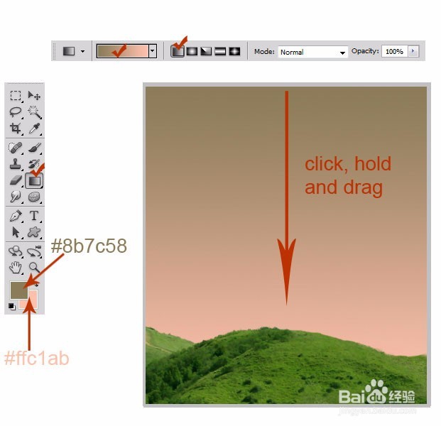 使用Photoshop制作中世纪恐怖城堡图
