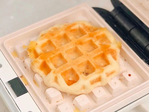 肉松芝士华夫饼