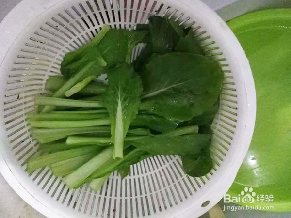 家常菜之小白菜炒鸡蛋做法