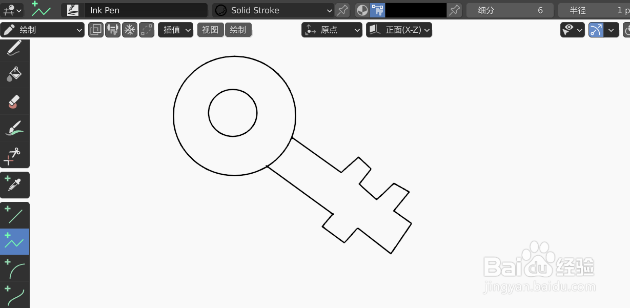 如何使用blender2.9快速设计锁匙简图模型