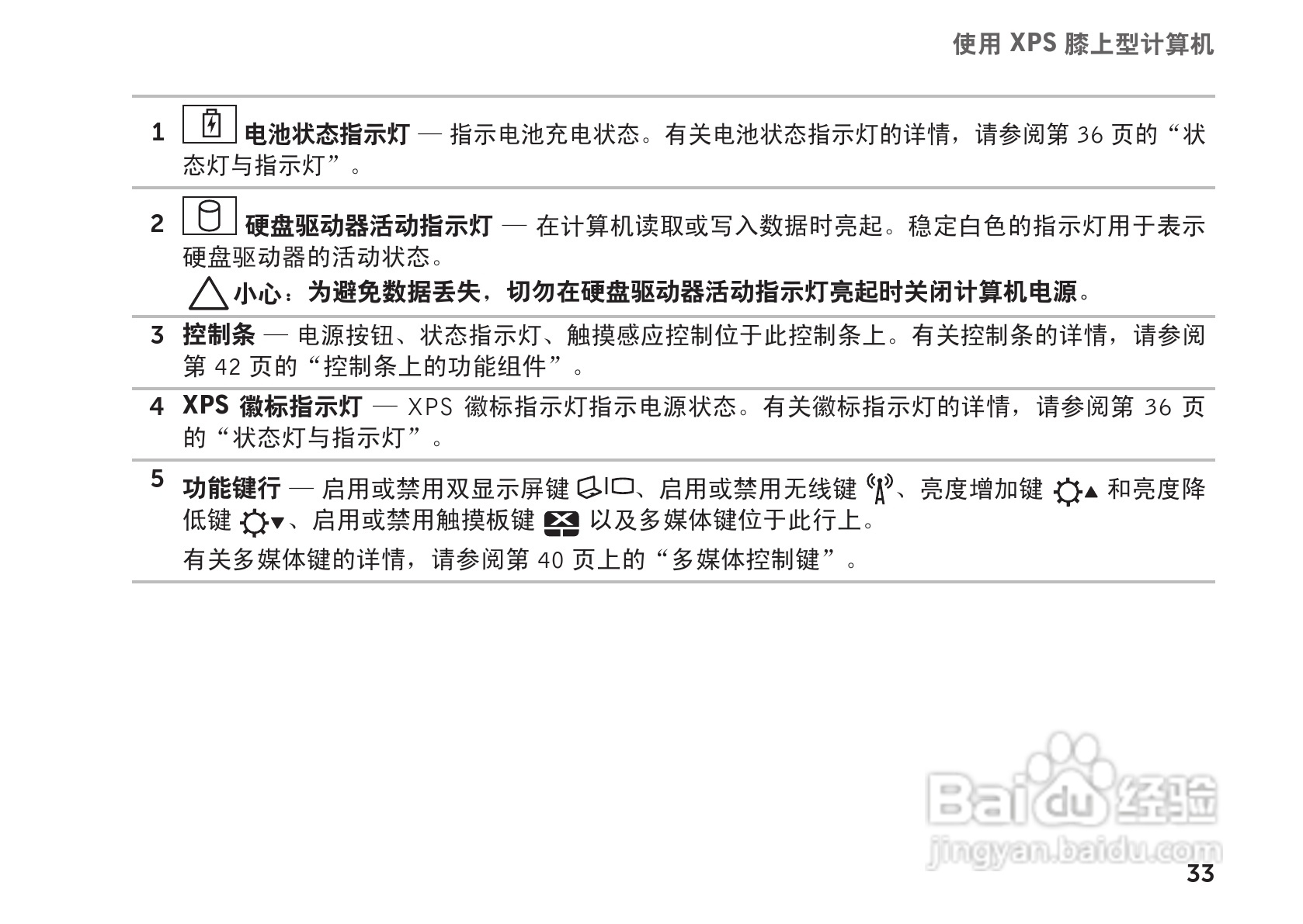 DELL XPS L702X笔记本电脑说明书:[4]