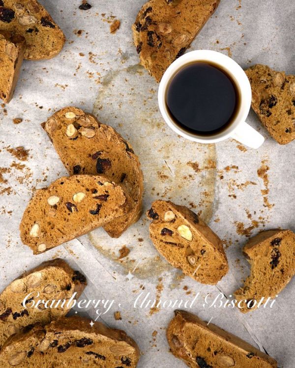 意式蔓越莓杏仁脆饼