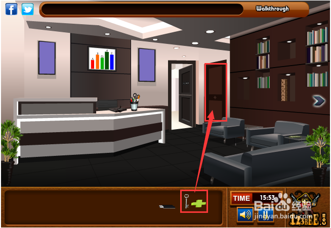 Flash游戏攻略：[24]记者逃脱