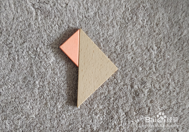 用七巧板怎样拼一只狮子狗?