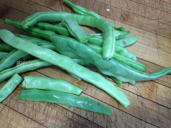 榄菜肉沫四季豆
