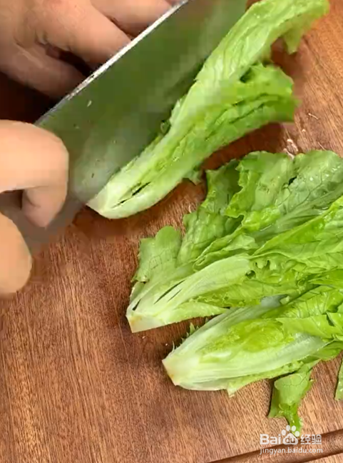 如何制作白灼生菜？