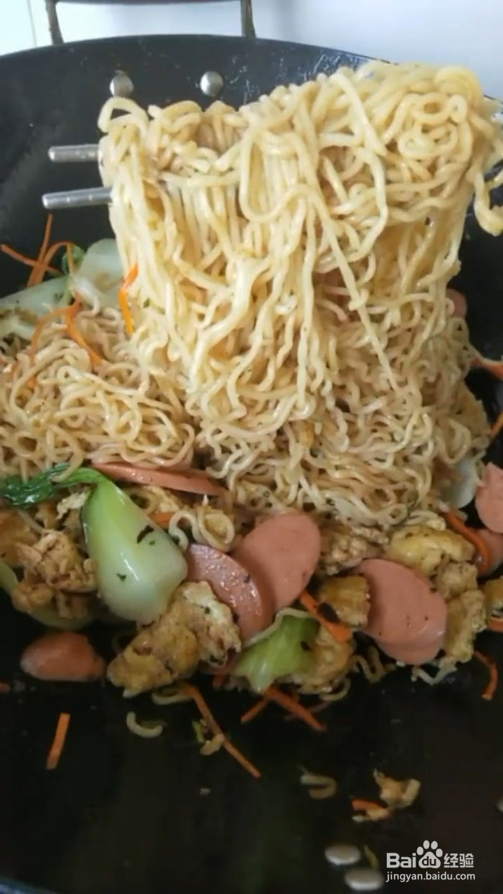 怎么在家做家常炒面