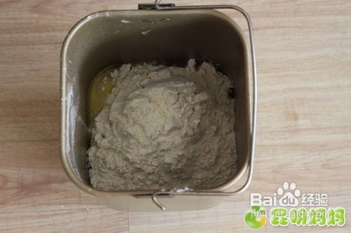 面包机如何做面包