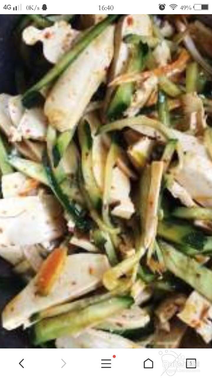 如何做黄瓜豆干拌菜