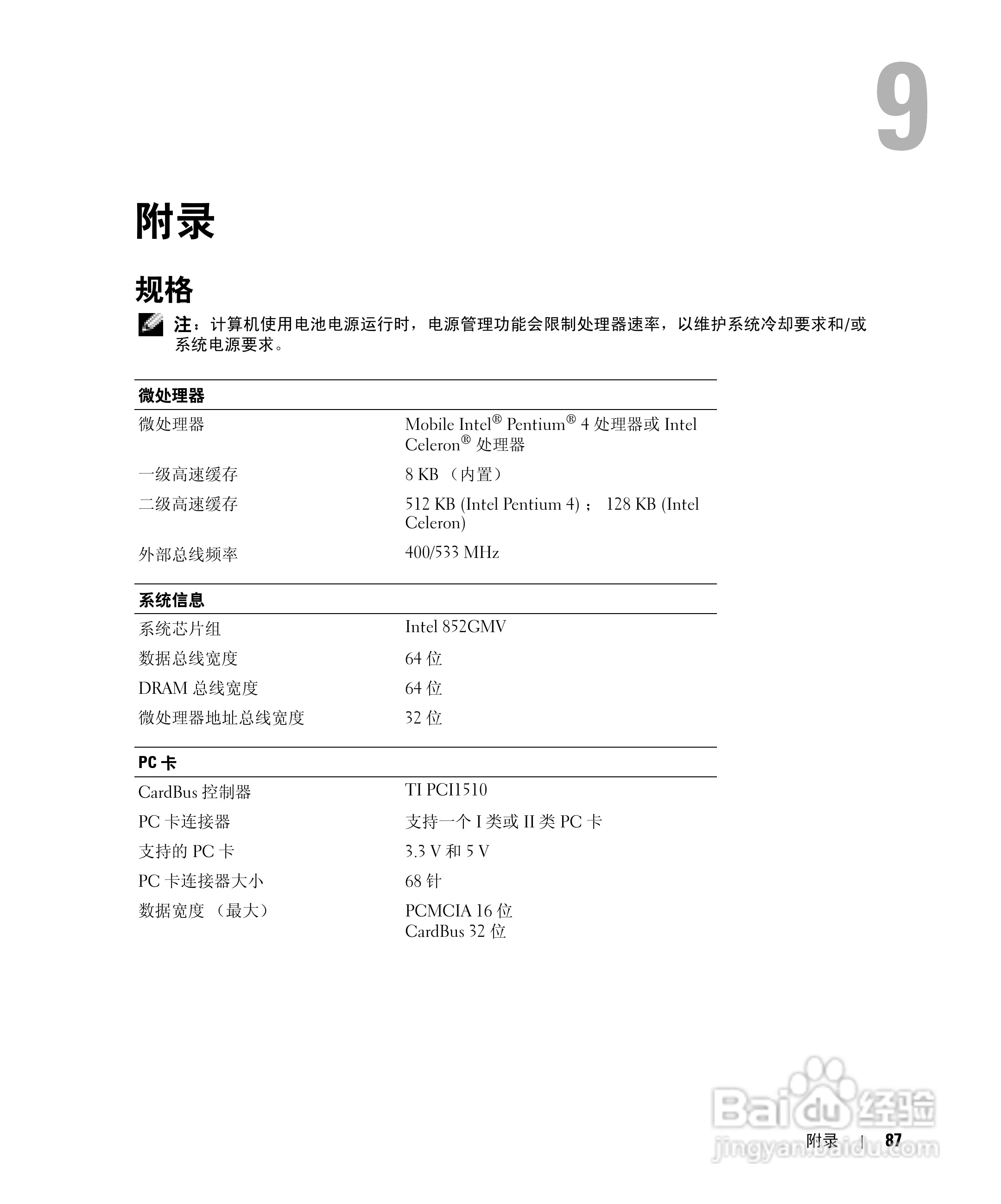 戴尔Inspiron 1150笔记本使用说明书:[9]