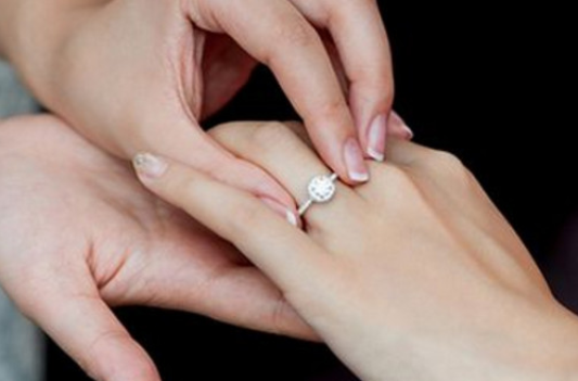 女人结婚戒指带在哪只手上