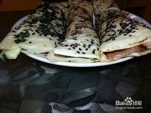 简单美食小吃早餐培根卷做法，美味可口