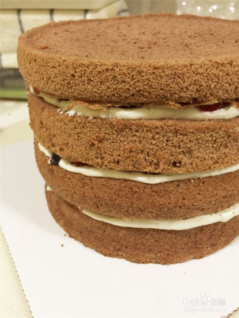 跟风裸蛋糕的做法