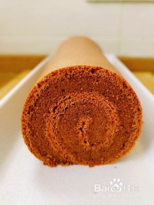 巧克力蛋糕卷的美味做法