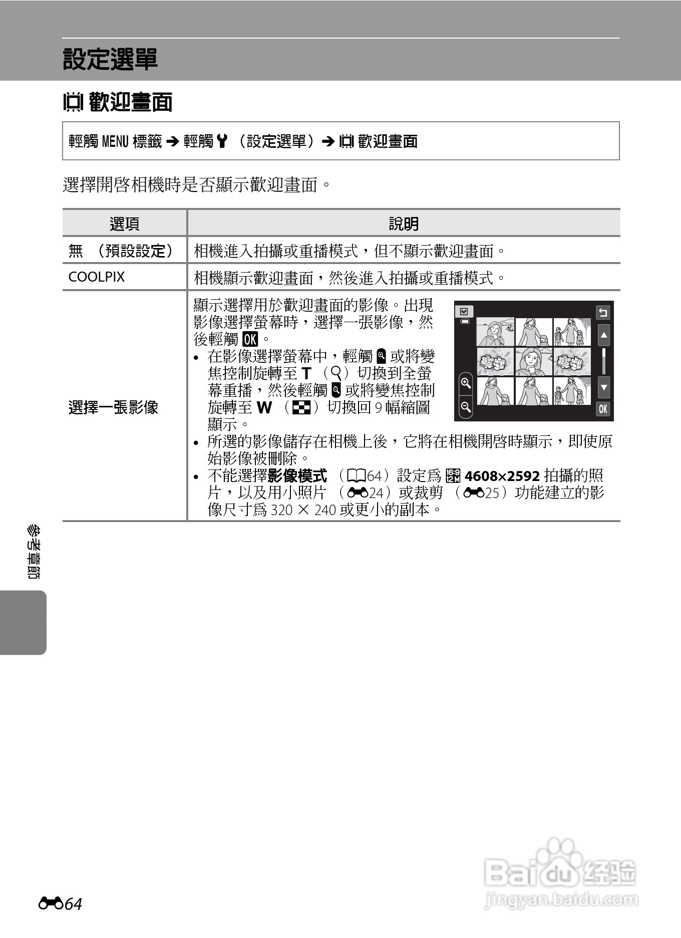 尼康 COOLPIX S4300数码相机说明书:[18]