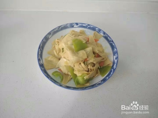 炒干豆腐的做法