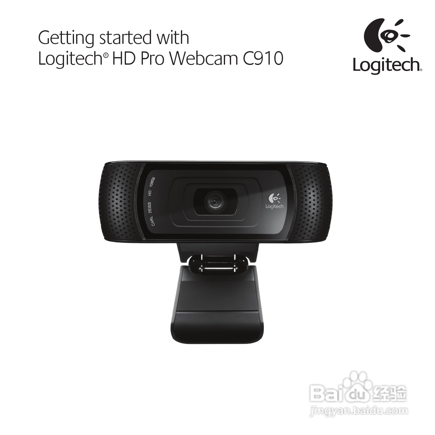 罗技 HD Pro网路摄影机C910使用手册:[1]