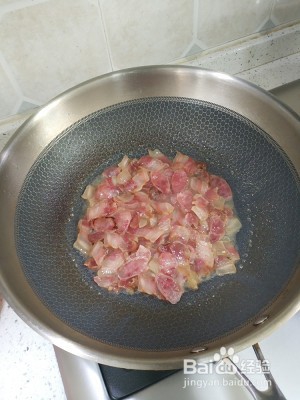 腊肉炒芦蒿的做法