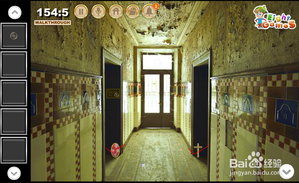 《逃出老旧别墅》小游戏攻略(九)