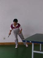 教你乒乓球的基本步法