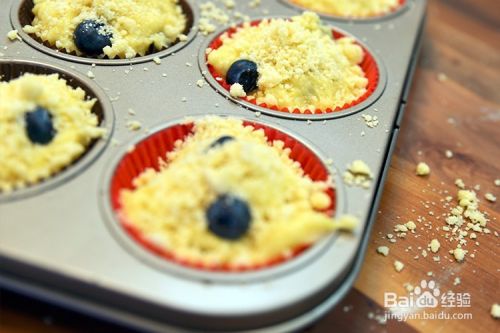 金宝顶蓝莓马芬的做法—烘焙食谱