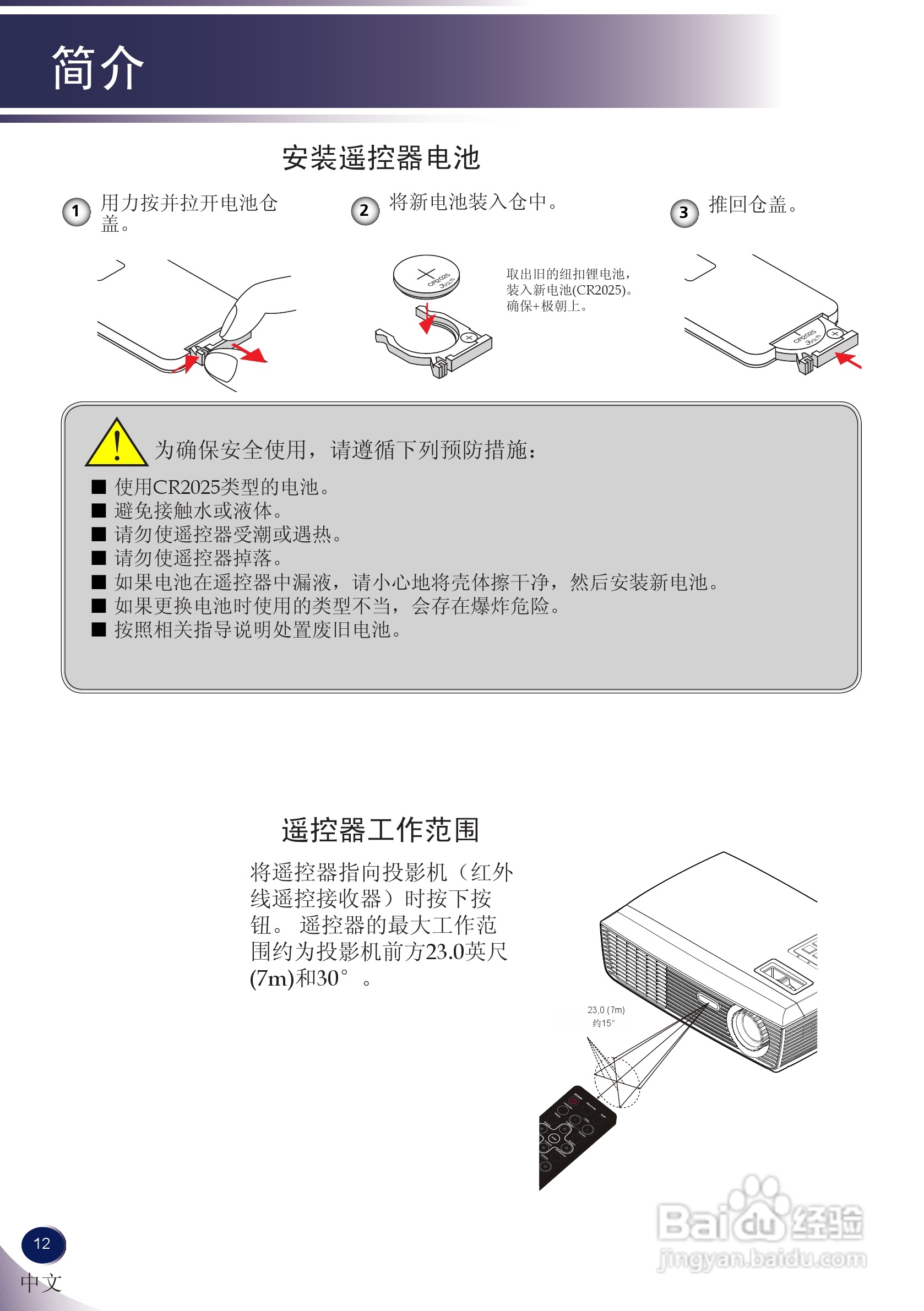 LG BS275投影机说明书:[2]