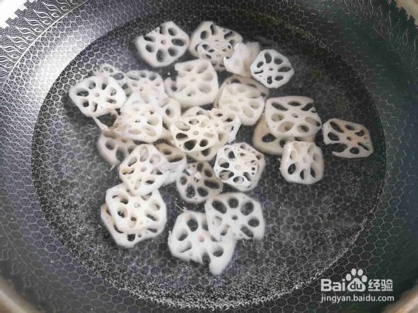 香辣味的爆炒鱿鱼