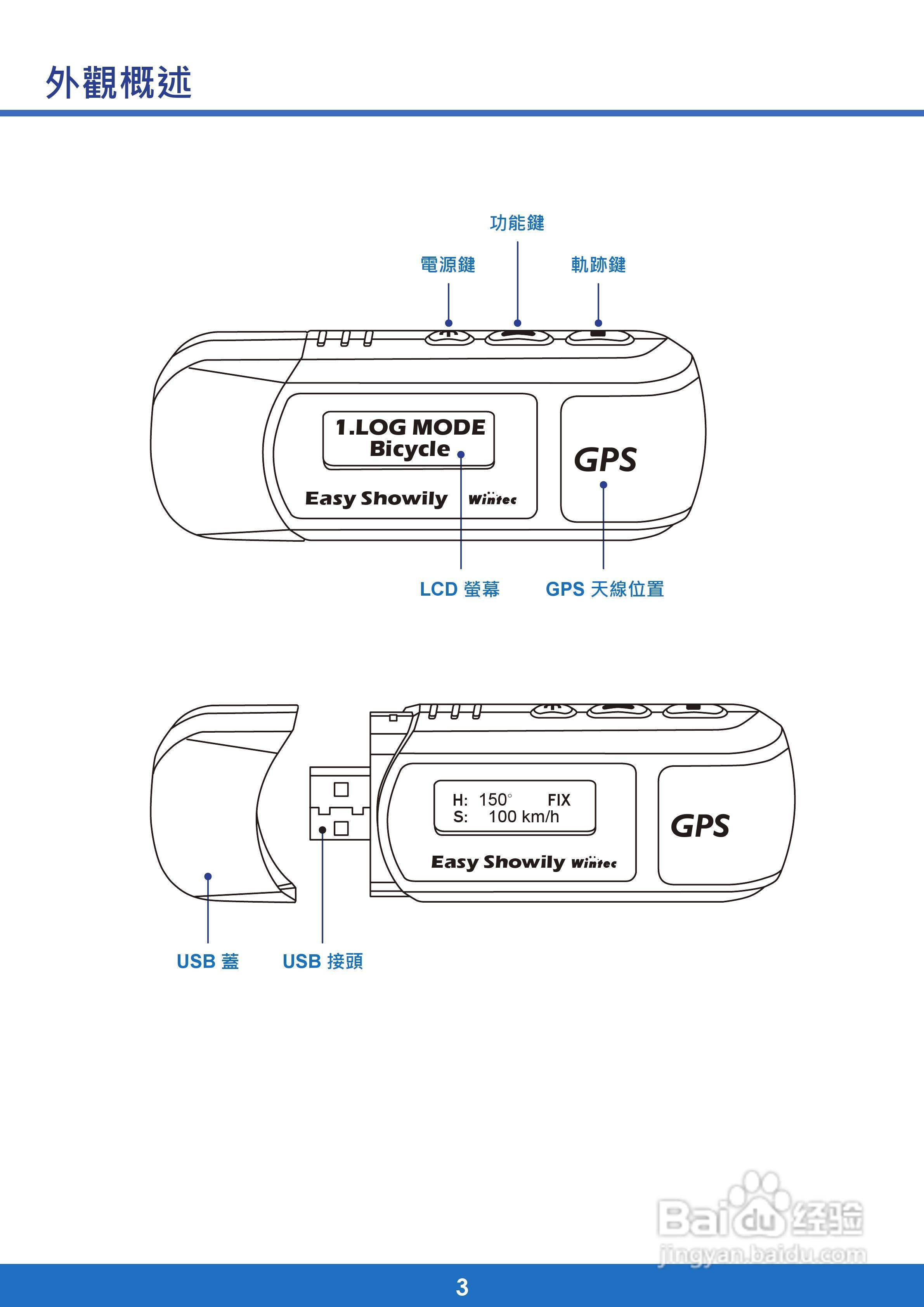Wintec wpl-2000行程随身记录器使用手册:[1]