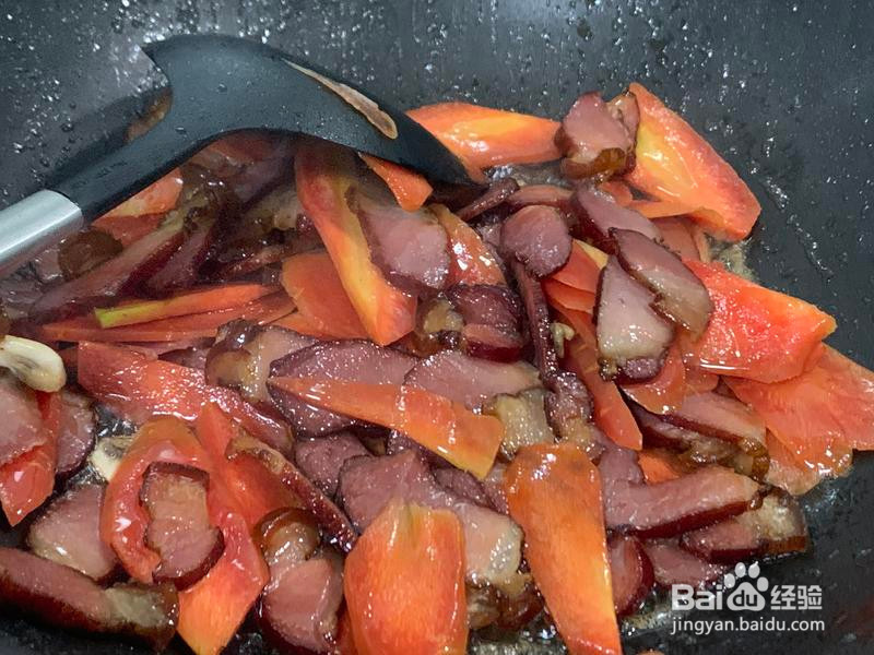 家常炒腊肉的做法