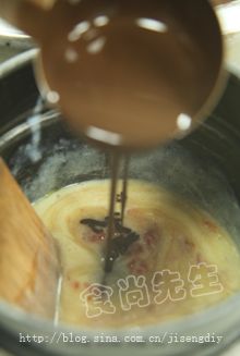 条纹草莓巧克力