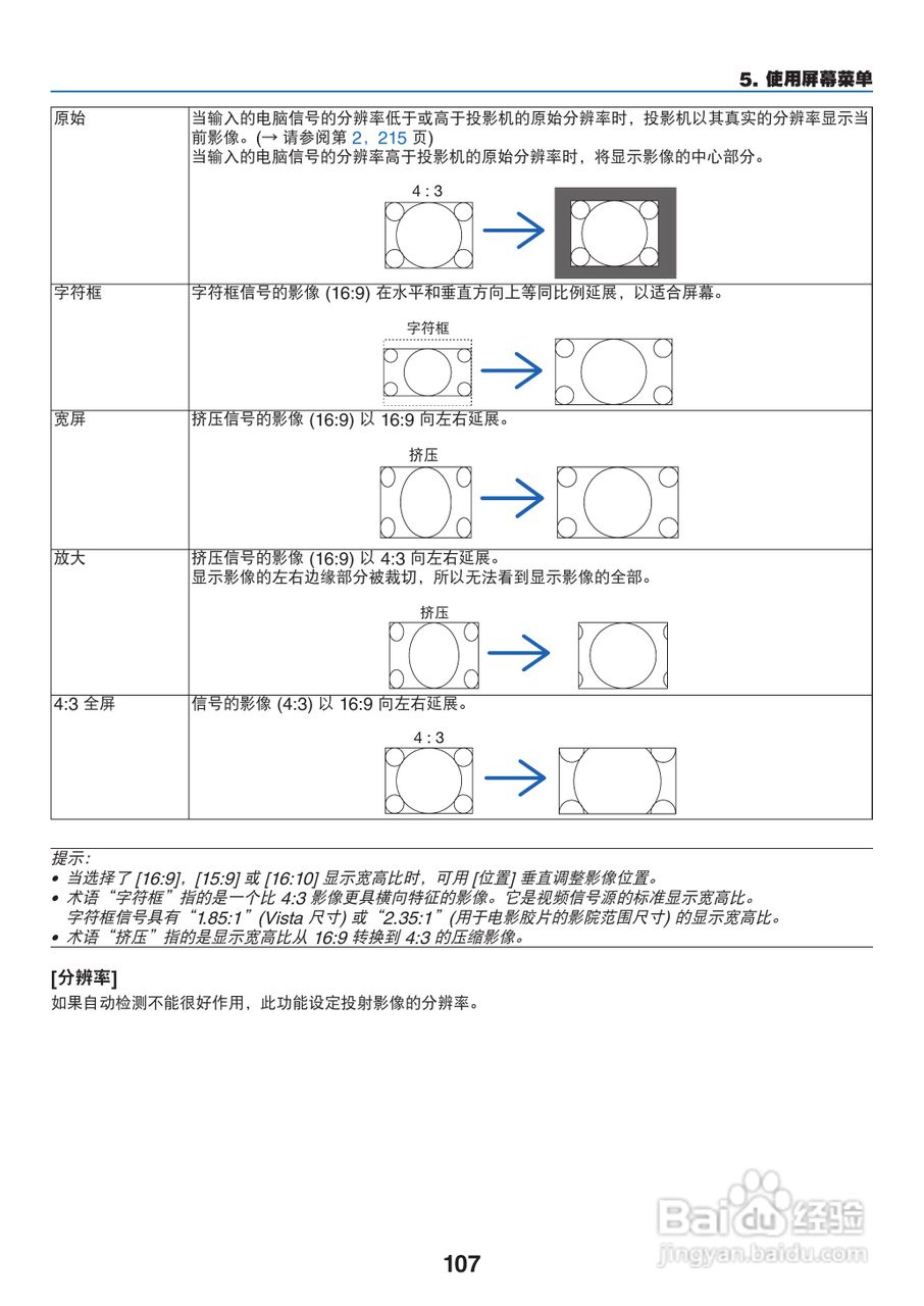 日电NP-PX800X+投影机说明书:[13]