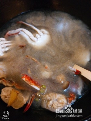 鲜味螃蟹粥的做法