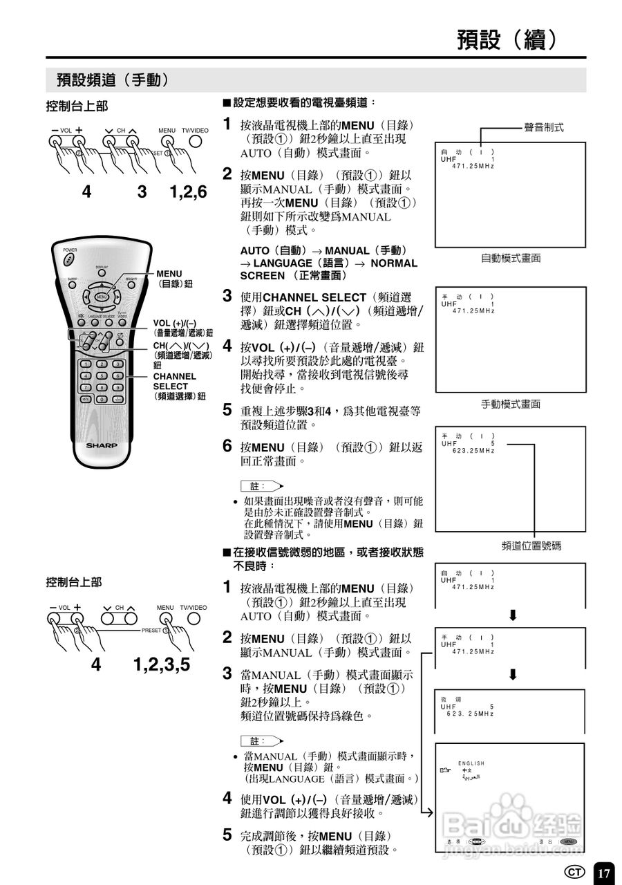 声宝LC-15E1H型液晶电视机说明书:[2]