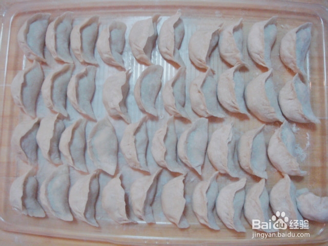 经典的白菜猪肉海米饺子
