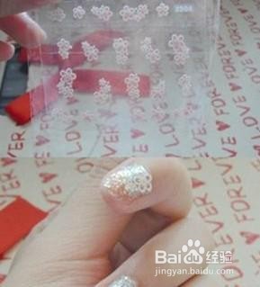 清纯气质美甲教程