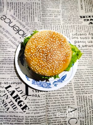 照烧烤鸡腿堡的做法