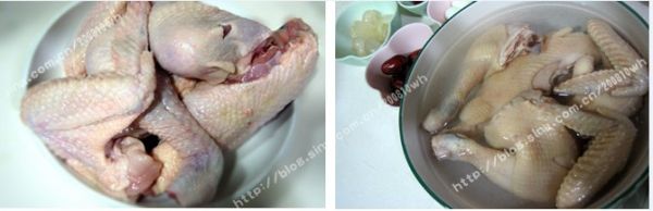 四圆炖三黄鸡汤