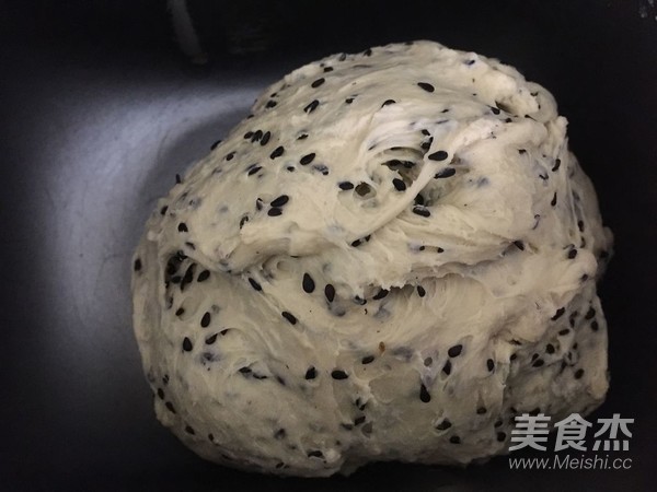 黑芝麻吐司(面包机版)