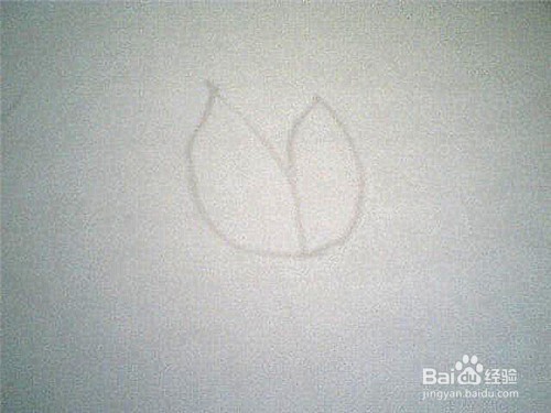 简笔画荷花的画法：