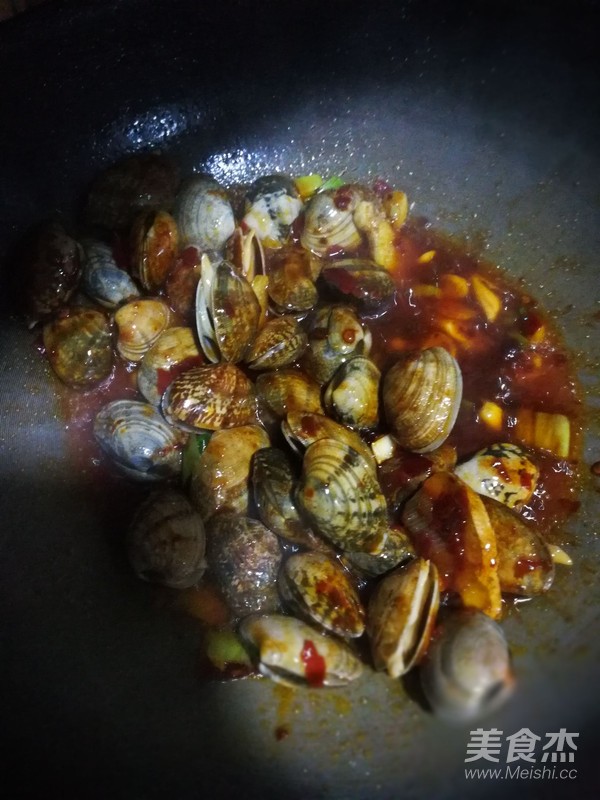 辣炒花蛤的做法