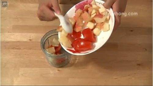 怎样自制番茄苹果汁