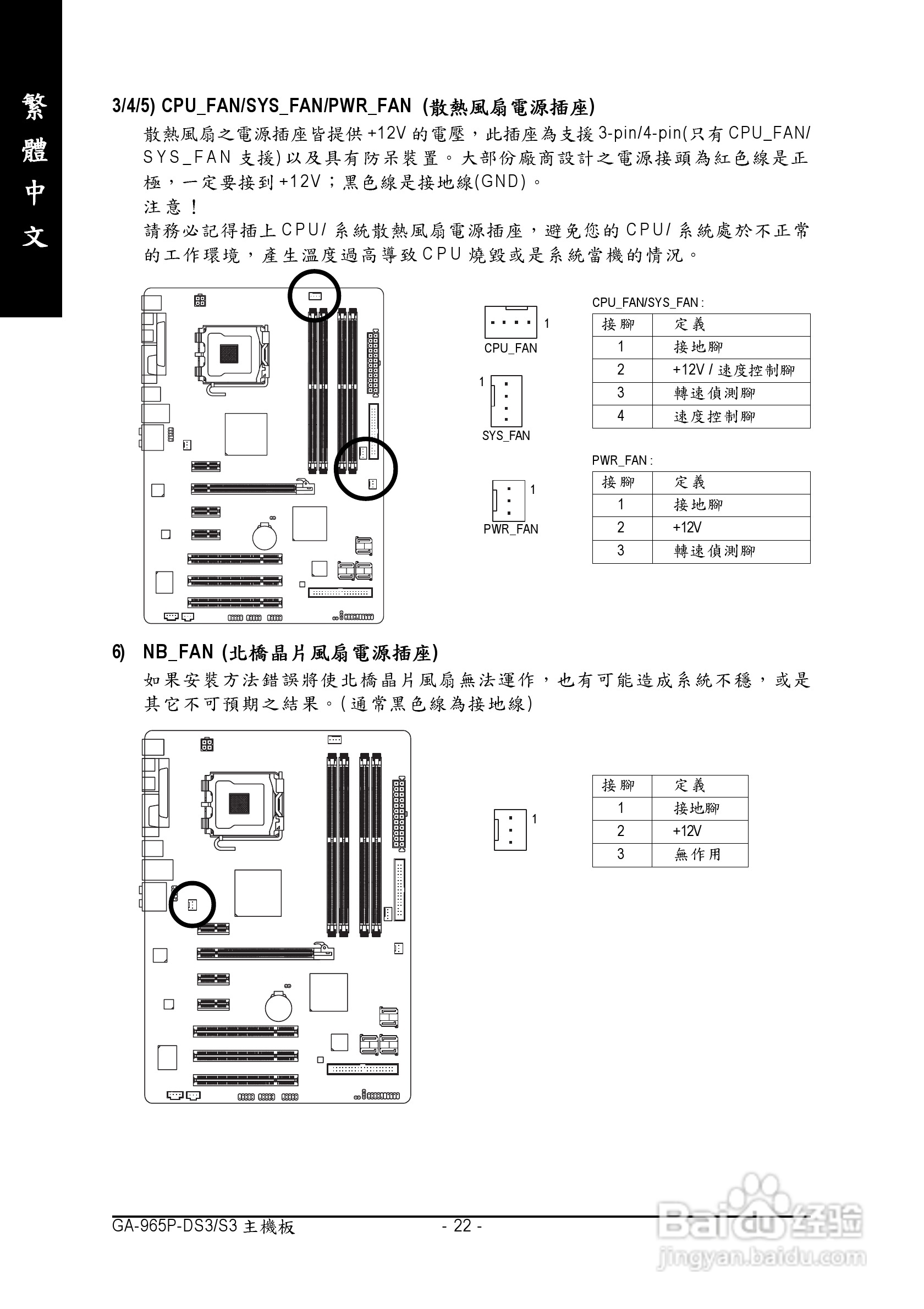 技嘉GA-965P-DS3 (rev. 3.3)型主板说明书:[3]