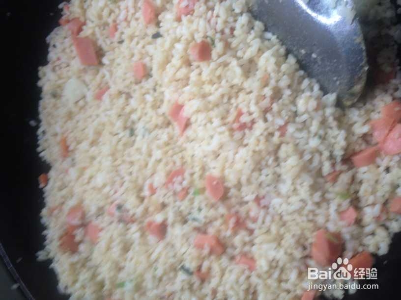 怎样做简单的炒米饭