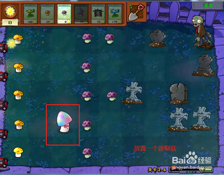 植物大战僵尸无尽版第2-6关怎么过?