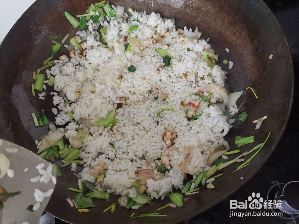 怎么做香菇青菜丁炒饭