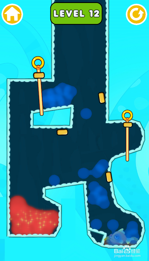 如何营救小金鱼（Level 12）
