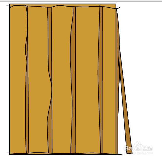 flash如何绘制一个木牌子