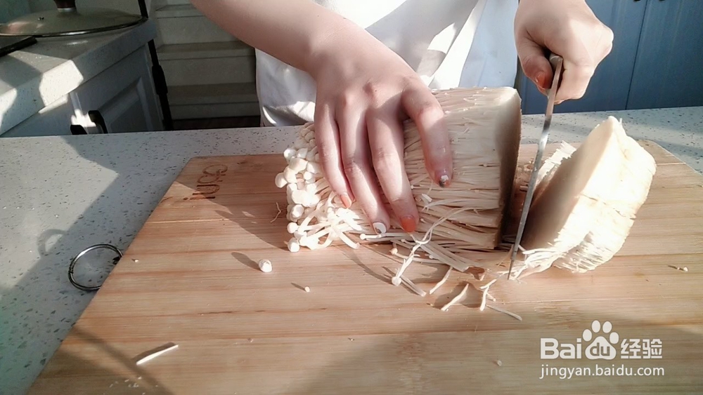 锡纸金针菇的做法